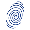 Encrypt data using AES-256 with biometric fingerprint-based secret key