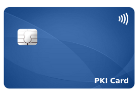 NFC PKI Smart Card with onboard key generation, encryption, decryption and digital signing