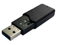 Software protection dongle with integrated flash disk.