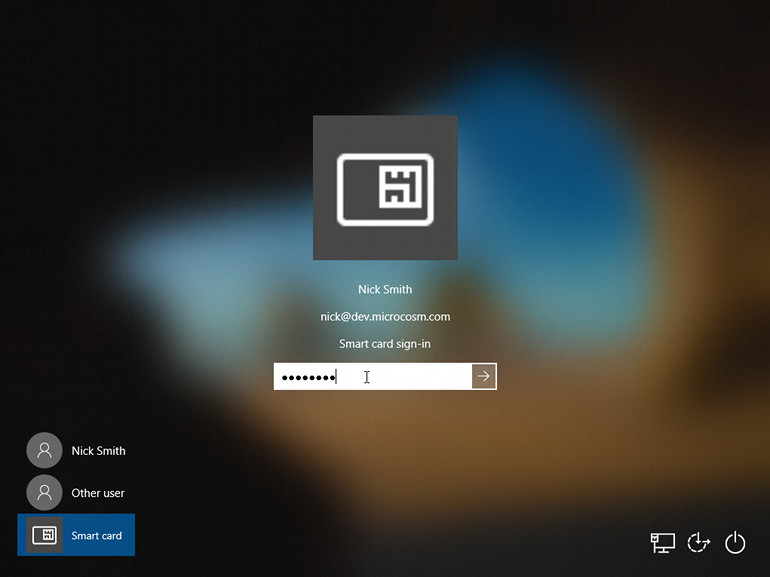 install smart card certificate on windows 10